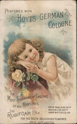 Hoyt's German Cologne Trade Cards Trade Card Trade Card Trade Card