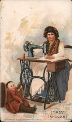 The Singer Manufacturing Co. - Italy Trade Card