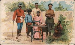 The Singer Manufacturing Co. - Zululand Trade Cards Trade Card Trade Card Trade Card