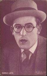 Harold Lloyd Arcade Card