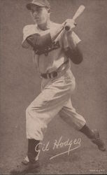 Gil Hodges Brooklyn Dodgers Arcade Card