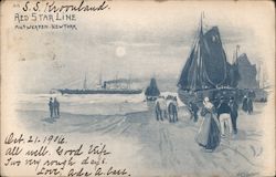 Red Star Line - Ant Werpen Postcard