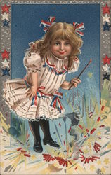 4th of July Postcard