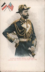 Prince Henry of Prussia Royalty Postcard Postcard Postcard