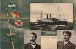 R. D. P. - Nordd Lloyd Bremen Postcard