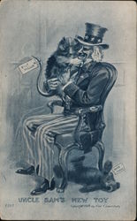 Taft Possum - Uncle Sam's New Toy Artist Signed Fred C. Lounsbury Postcard Postcard Postcard