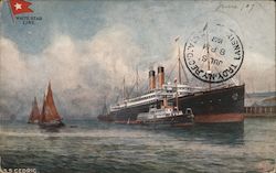 White Star Line SS Cedric Postcard