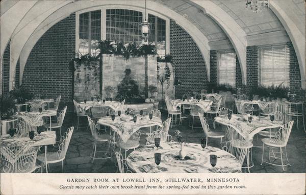 Garden Room at Lowell Inn Stillwater Minnesota