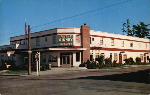 Hotel Sidney BC Canada British Columbia