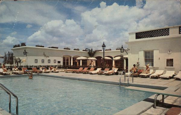Rooftop Pool, Royal Orleans Hotel New Orleans Louisiana