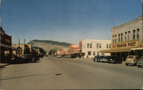 Eastern gateway to Yellowstone National Park Cody Wyoming