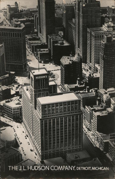 The J. L. Hudson Company Detroit Michigan