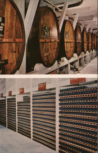 Asti Brand Wine Cellars of the Italian Swiss Colony Winery California