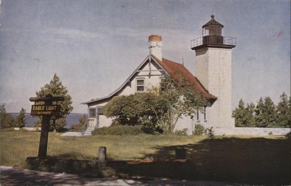 Eagle Light at Peninsula Park near Fish Creek, Wis. Wisconsin