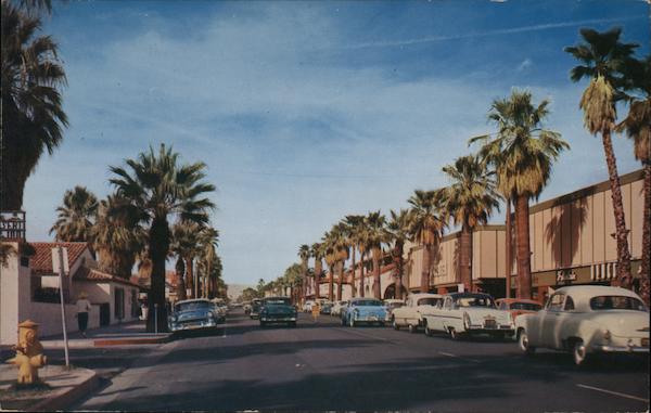 Palm Canyon Drive Palm Springs California