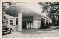 Newly Remodeled Restaurant, Zoological Gardens Postcard