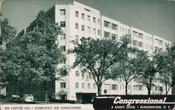 Hotel Congressional - A Knott Hotel On Capitol Hill. Completely Air Conditioned Postcard