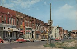 Front Street Dodge City, KS Postcard Postcard Postcard