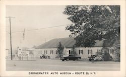 Bridgewater Auto Museum Route 20 New York Postcard Postcard Postcard