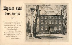 Elephant Hotel Postcard