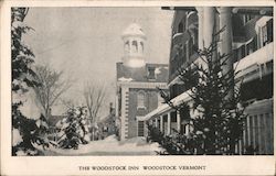 The Woodstock Inn Vermont Postcard Postcard Postcard