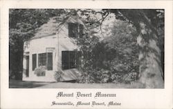 Mount Desert Museum Maine Postcard Postcard Postcard