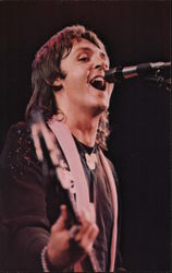 Paul McCartney Performers & Groups Postcard Postcard Postcard