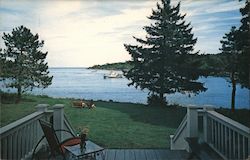 View to Ocean from Dockside Guest Quarters Postcard