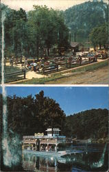 Kiddie Rides, Steele Creek Park Postcard