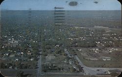 Bird's Eye View of La Crosse Postcard