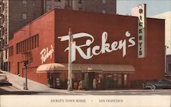 Rickey's Town House Postcard
