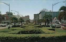 Palafox Street Pensacola, FL Gary Powers Postcard Postcard Postcard