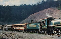 Indians Attack Klondike Katie, Goldrush Junction Postcard