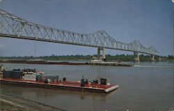 Mississippi-Arkansas Bridge Postcard