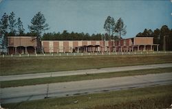 Hillcrest Dormitory Univ of Southern MS Hattiesburg MS Chrome Postcard