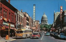 State Street Madison, WI Postcard Postcard Postcard