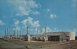 Levelland Gasoline Plant Postcard