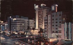 City View by Night Postcard