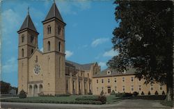 St. Fidelis Church Victoria, KS Postcard Postcard Postcard