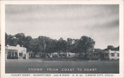 Court Daisy - Known From Coast to Coast Canon City, CO Postcard Postcard Postcard