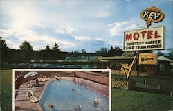 The Key Motel Postcard