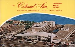 The Colonial Inn Miami Beach, FL Postcard Postcard Postcard