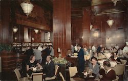Clift Hotel, The Edgewood Room Postcard