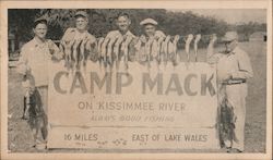 Camp Mack on the Kissimmee River Lake Wales, FL Postcard Postcard Postcard