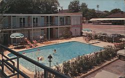 Heart of Spartanburg Motel Postcard