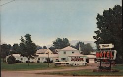 In Towne Motel in Genessee Valley Postcard