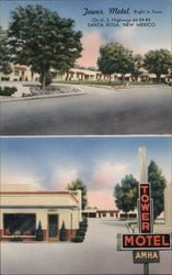 Tower Motel Santa Rosa, NM Postcard Postcard Postcard