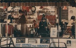 The Christmas Window at Breuner's Postcard