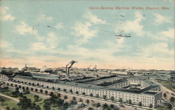 Davis Sewing Machine Works Dayton Ohio