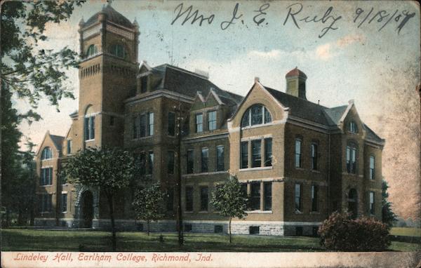 Lindeley Hall, Earlham College Richmond Indiana